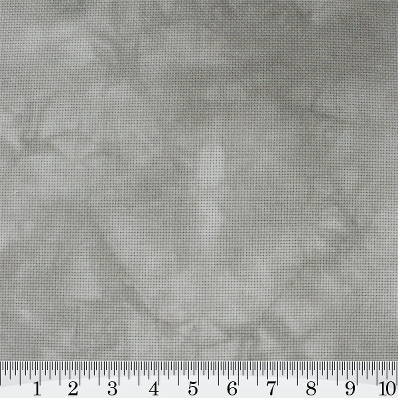 Hazy Grey Hand Dyed Effect Cross Stitch Fabric